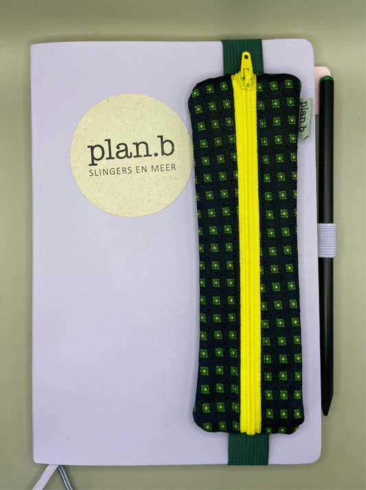 NOTEBOOKETUI donkerblauw&geel
