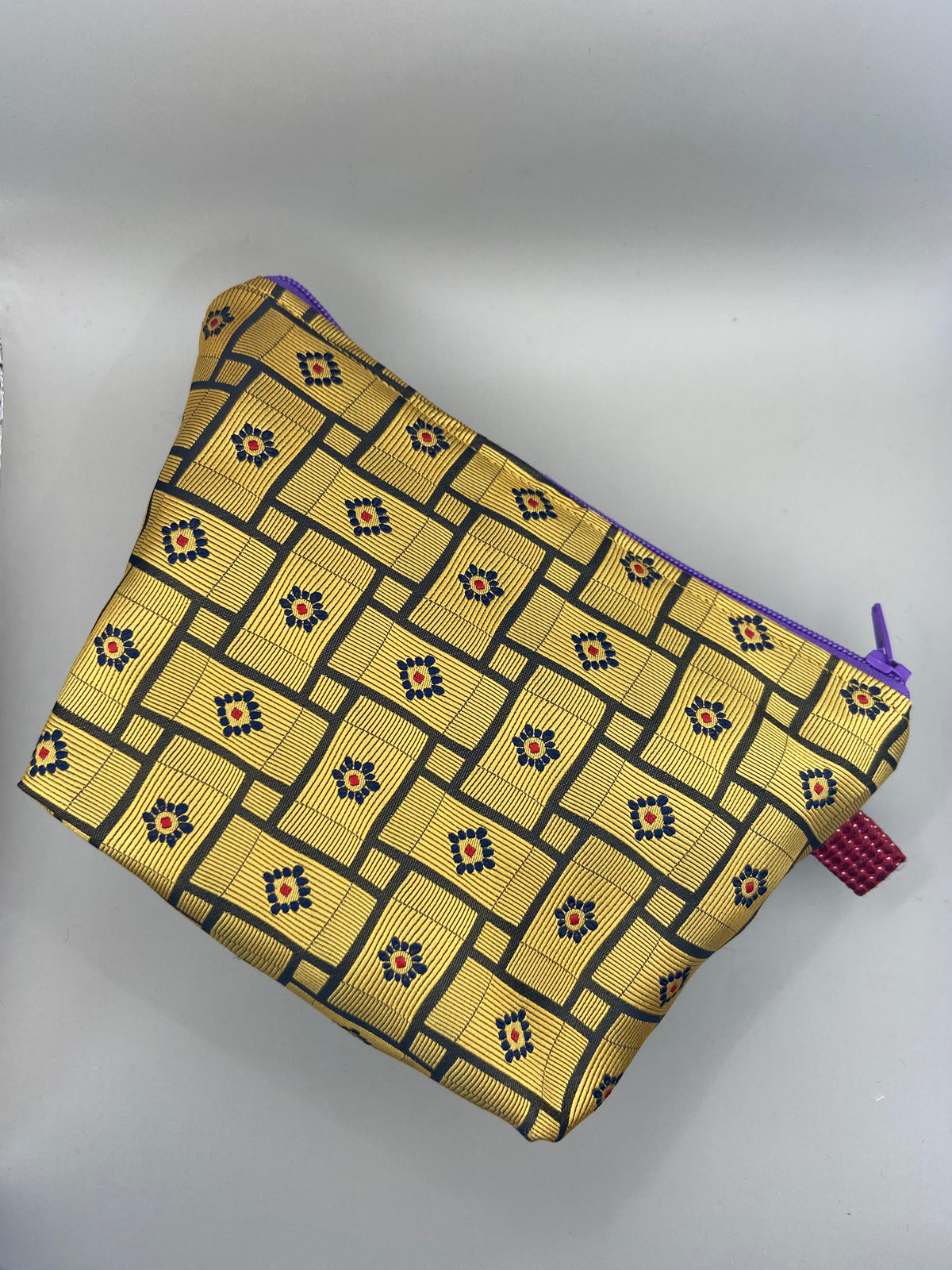 MAKE UP BAG paars&oker