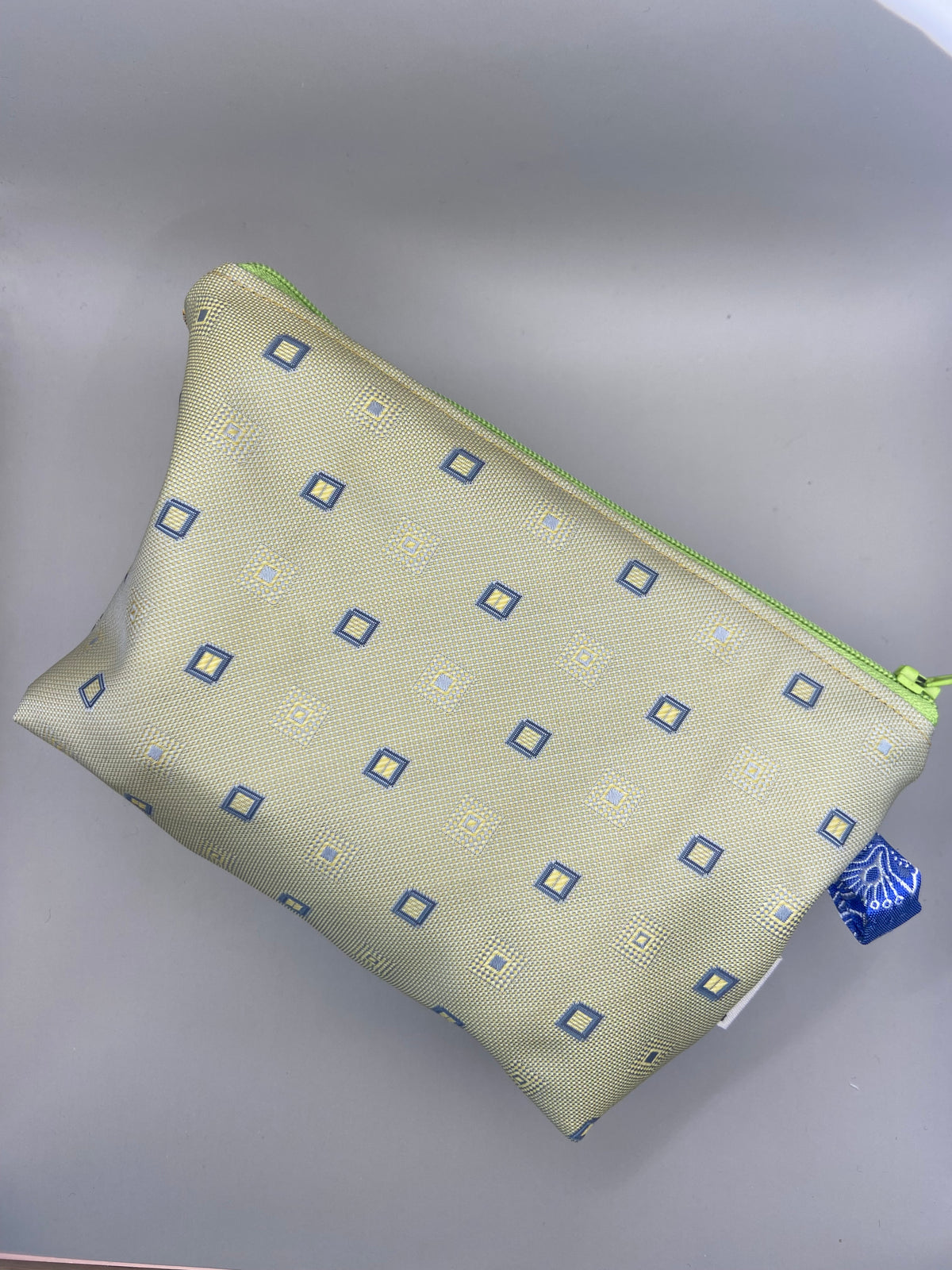 MAKE UP BAG oker&groenmix