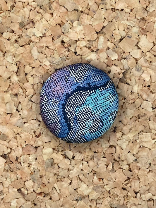 PIN blauw&wave