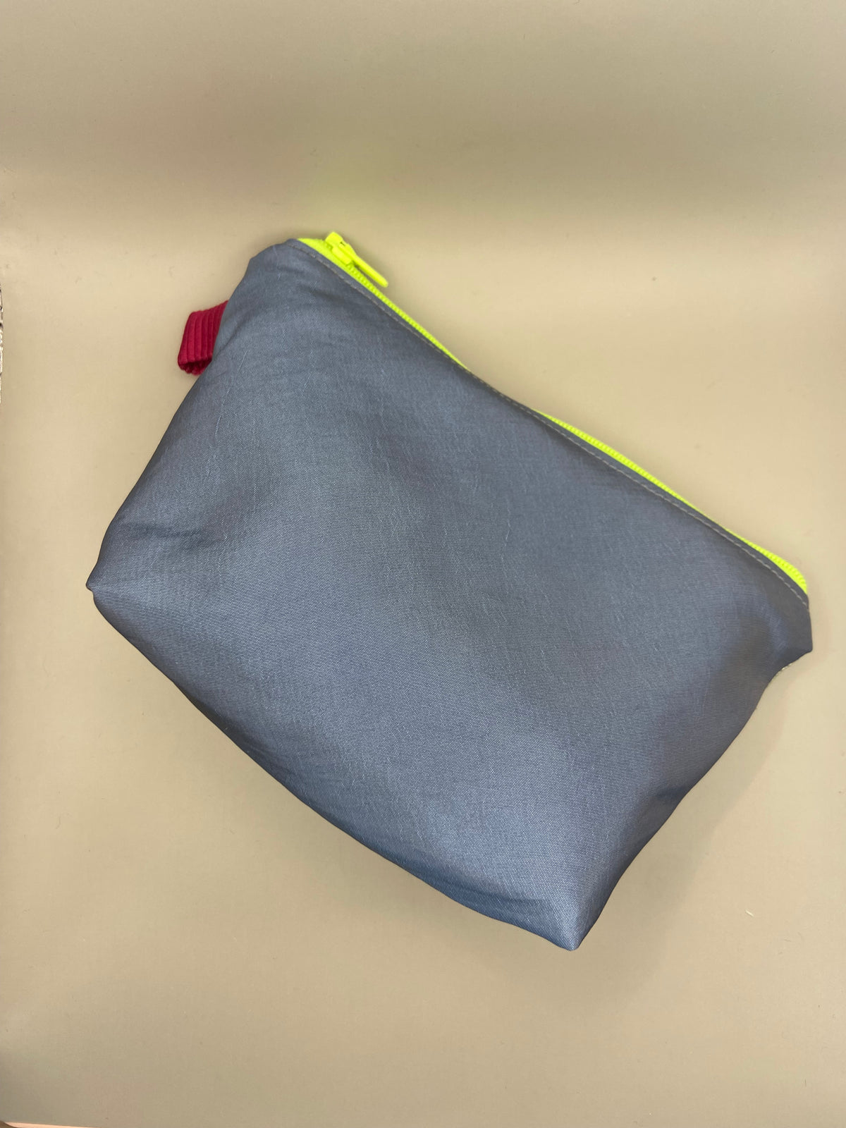 MAKE UP BAG mintgroen&blauwgrijs