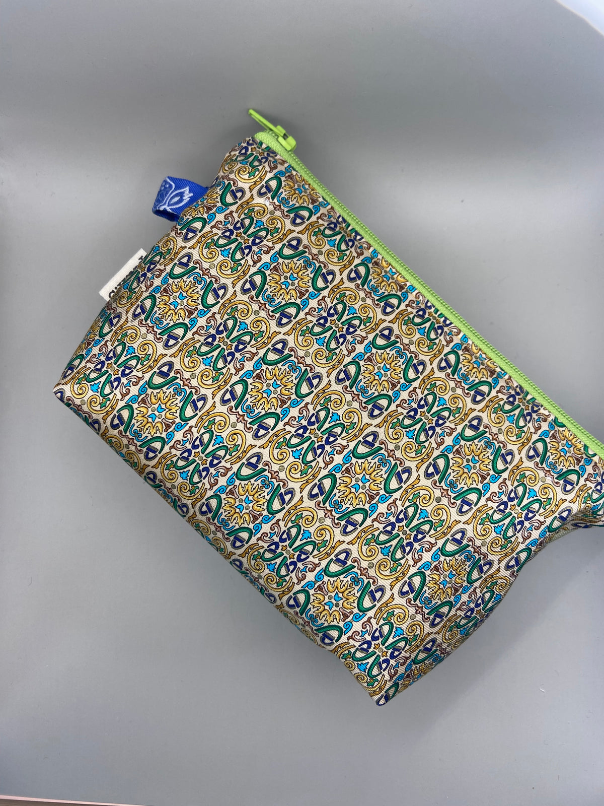 MAKE UP BAG oker&groenmix