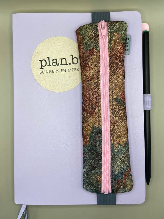 NOTEBOOKETUI oker&groen&roze